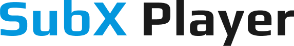 SubX Player title
